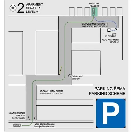 Apartmán Go 2 Bělehrad